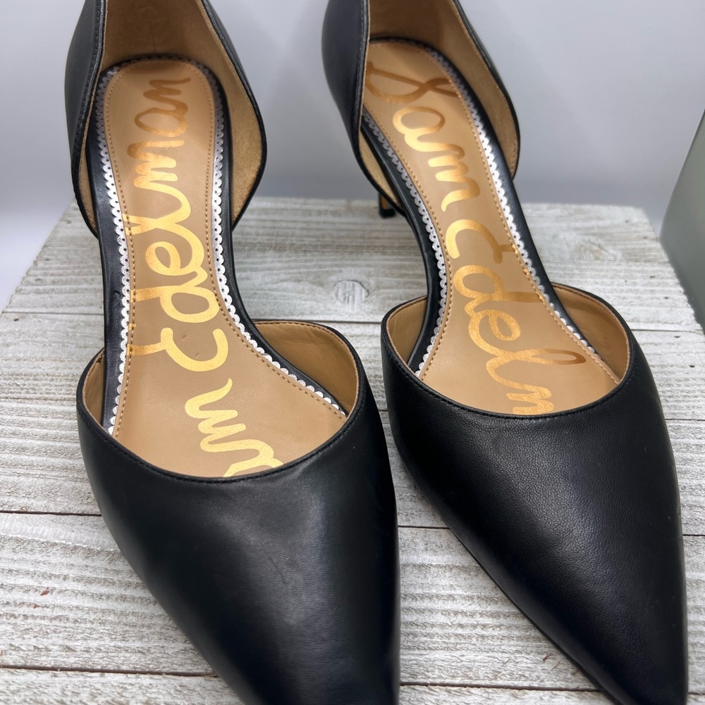 Sam Edelman Women's Black Leather Shoes